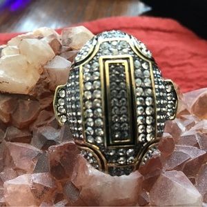 Akkad Gold Tone RS Ring